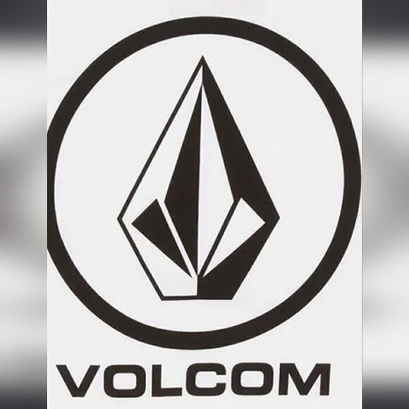 💲2️⃣0️⃣ Bundled ✔️Volcom Logo White SS Circle Tee SZ Large - Picture 3 of 10